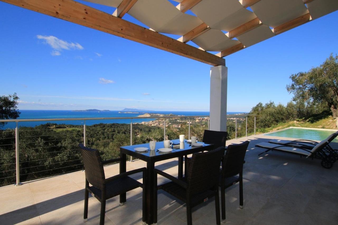 Sunset Sea View Villa 3 Agios Georgios Pagon Exterior foto